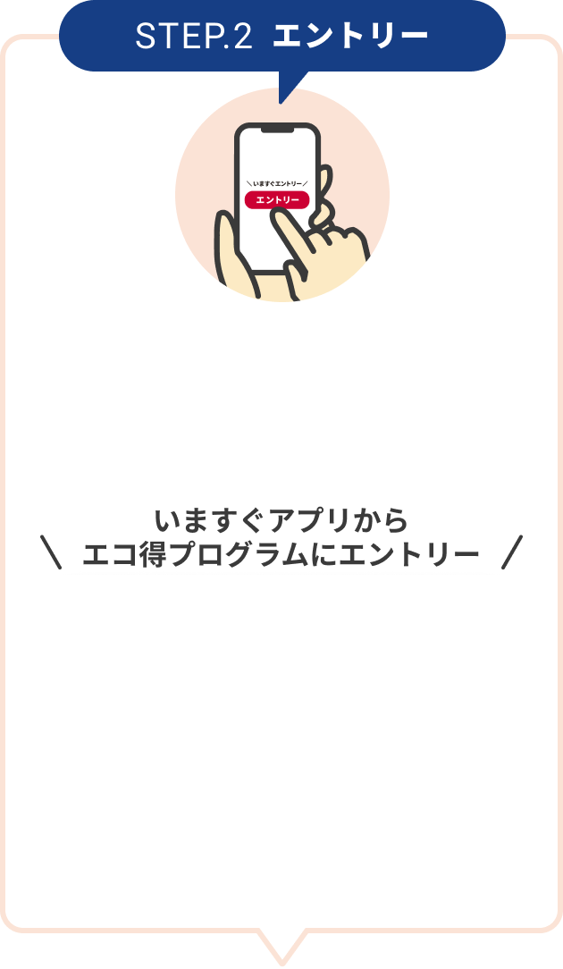 STEP.2 エントリー 