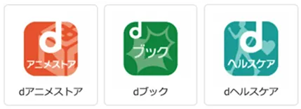 ドコモのサービス一例